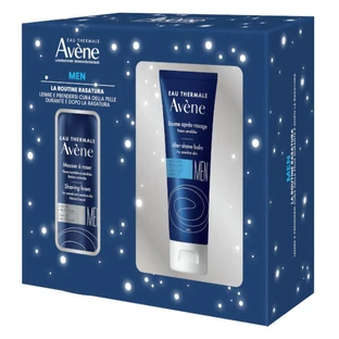 Avène MEN shaving box set with foam and balm