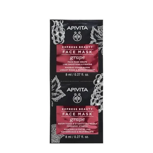 Apivita Uva Verstevigend Liftend Gezichtsmasker 2x8ml