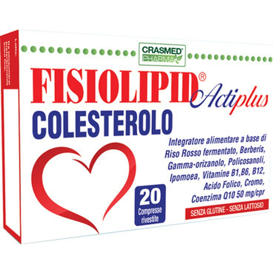Physiolipid Actiplus Cole 20cpr