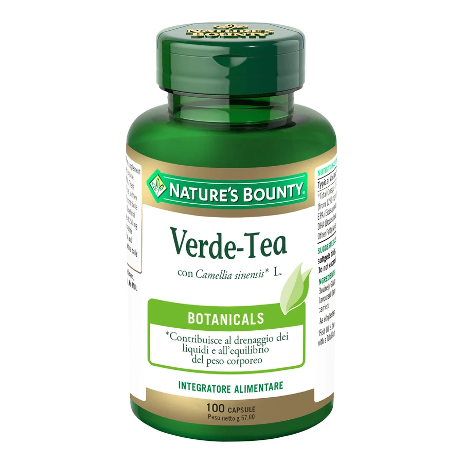 Nature's Bounty Green Tea 100 Capsules