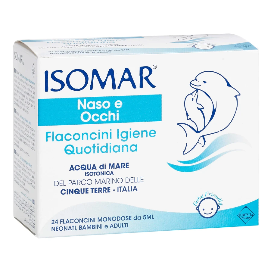 ISOMAR 24 Mono Ojos Nariz Viales 5ml