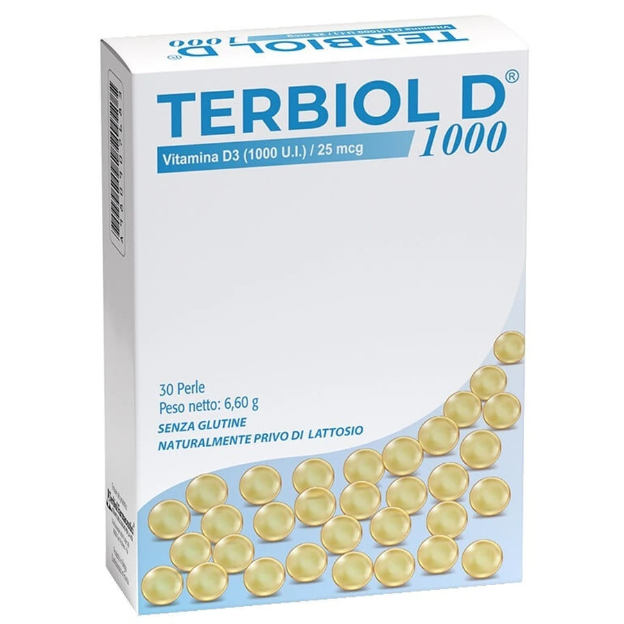TERBIOL D 1000 30 Soft Capsules