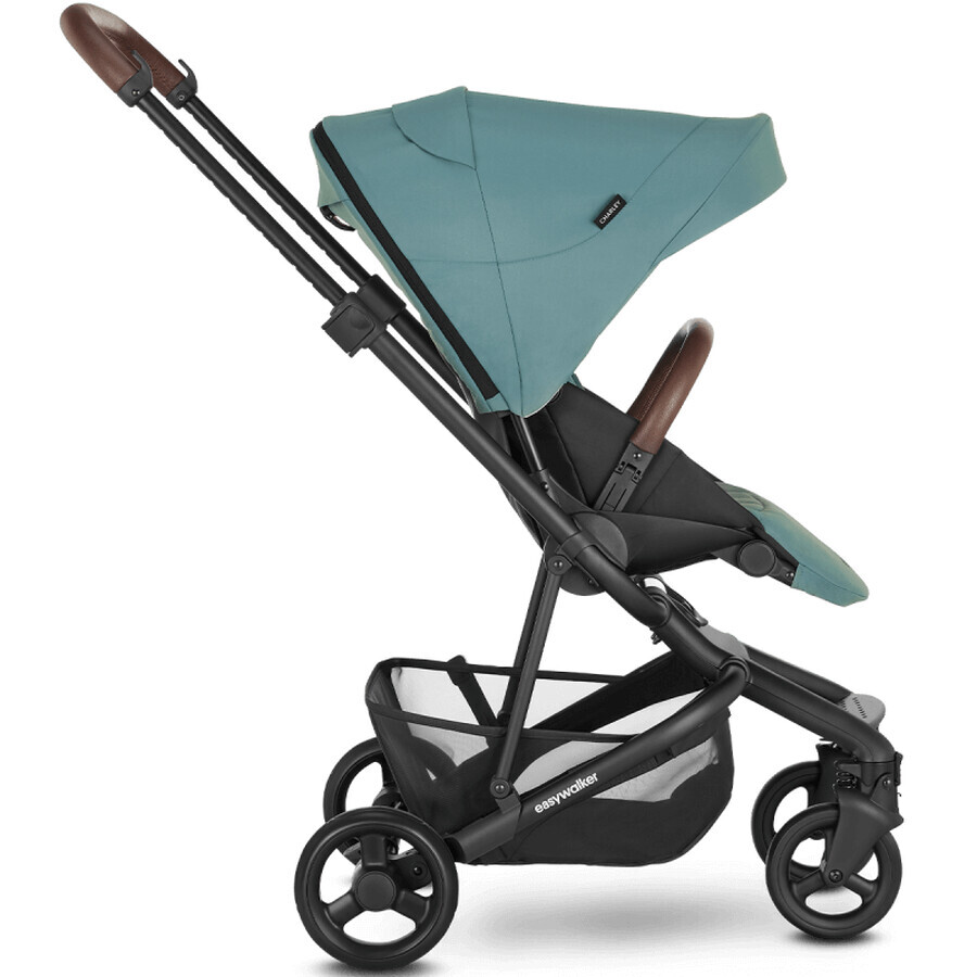 Pushchair Charley Forest Green Black Wheels