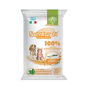 DOEKJES IN BIOLOGISCH AFBREEKBAAR MAANDVERBAND CF. (35 STUKS) SANDELHOUT & VANILLE