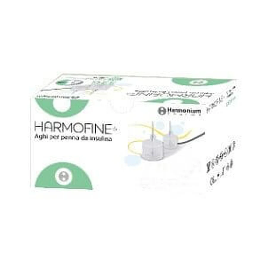 Harmofine Insulin Pen Aguja Gauge 31 5mm 100 Piezas