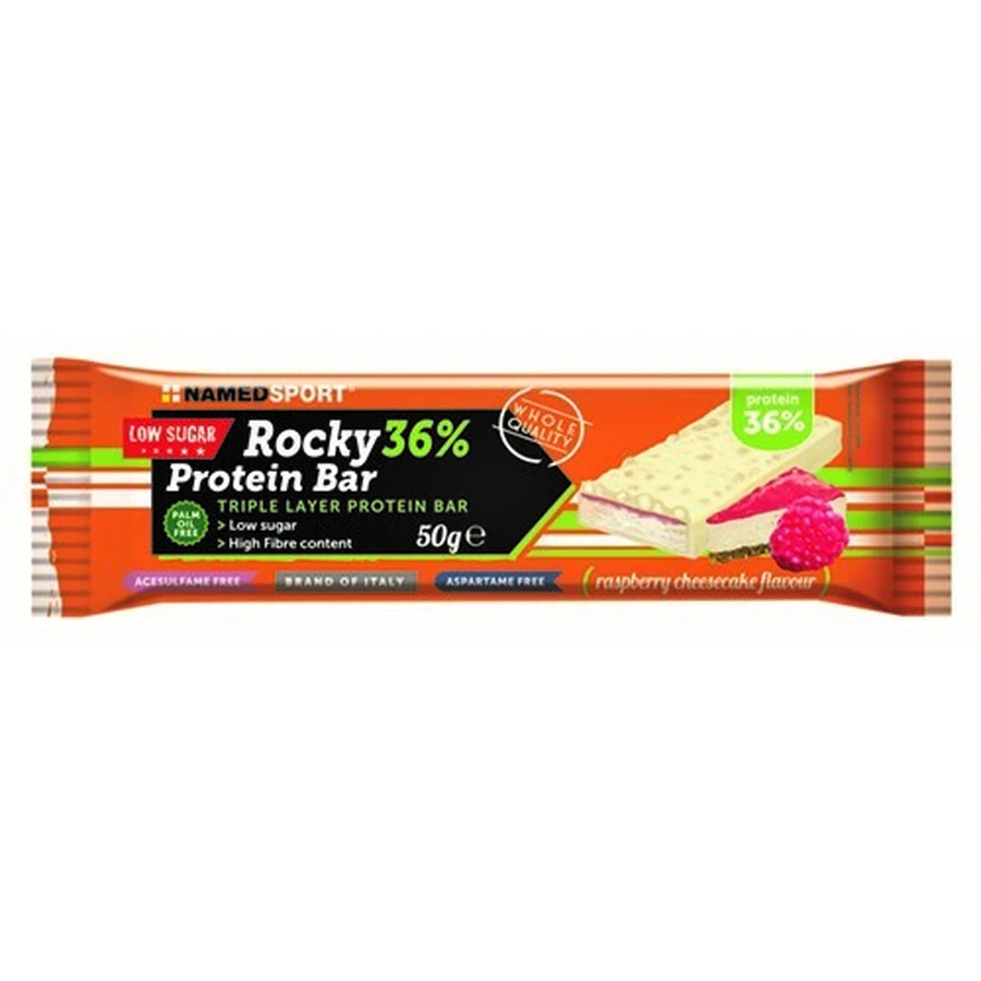 Rocky 36% ProteinBar Raspberry Cheesecake Bar 50g