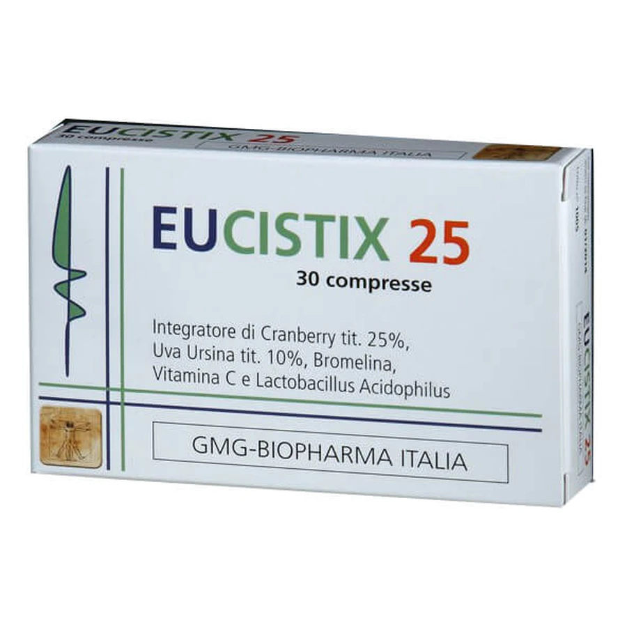 EUCISTIX 25 30 Comprimidos