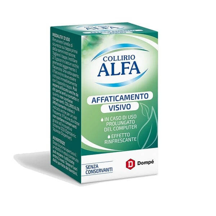 Alfa Eye Drops Visual Fatigue 10ml