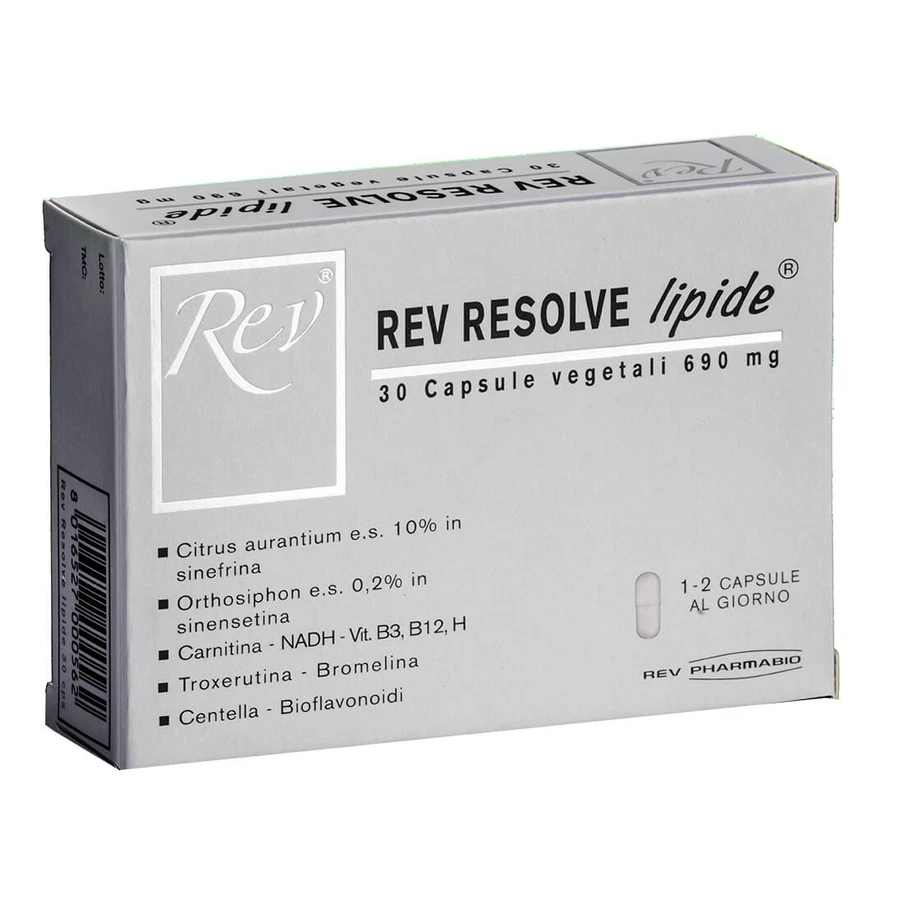 REV Resolve Lipid 30 Cps