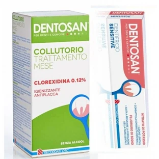 BAIN DE BOUCHE 0,12%+DENTIFRICE SENSITIVE DENTOSAN