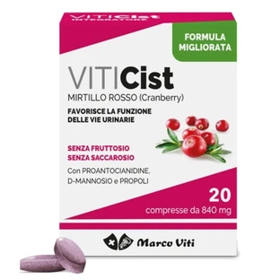 VitiCist Heidelbeere 20 überzogene Tabletten