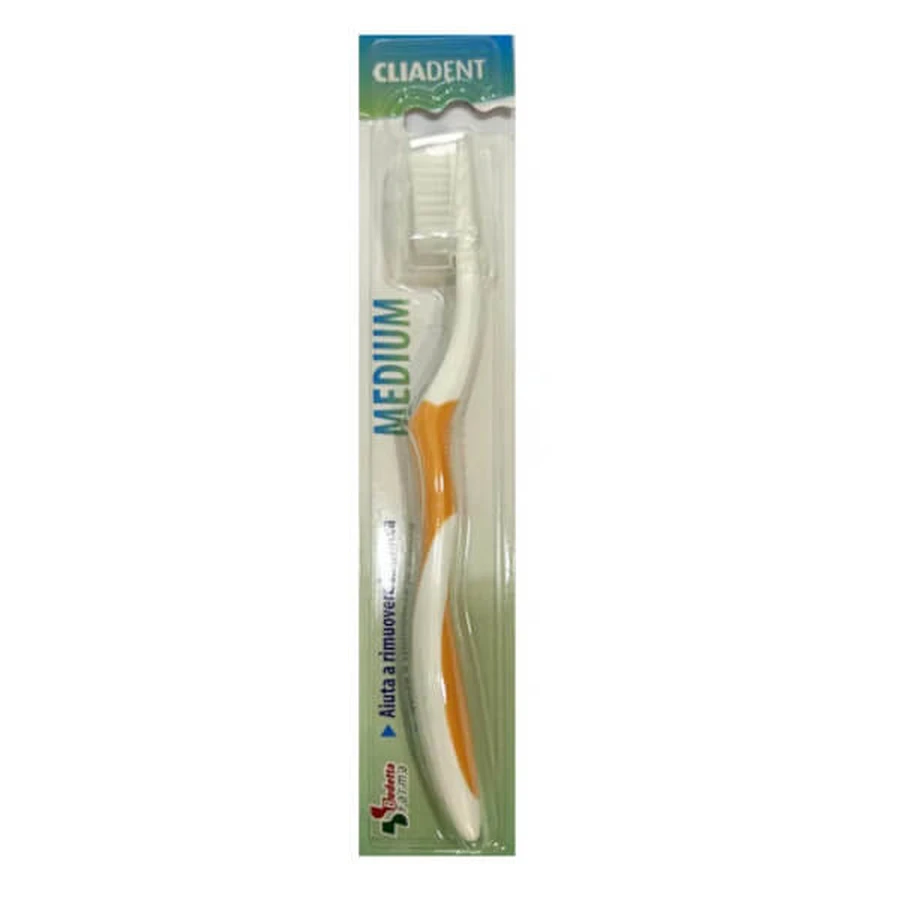Cladent M Basic medium bristle toothbrush