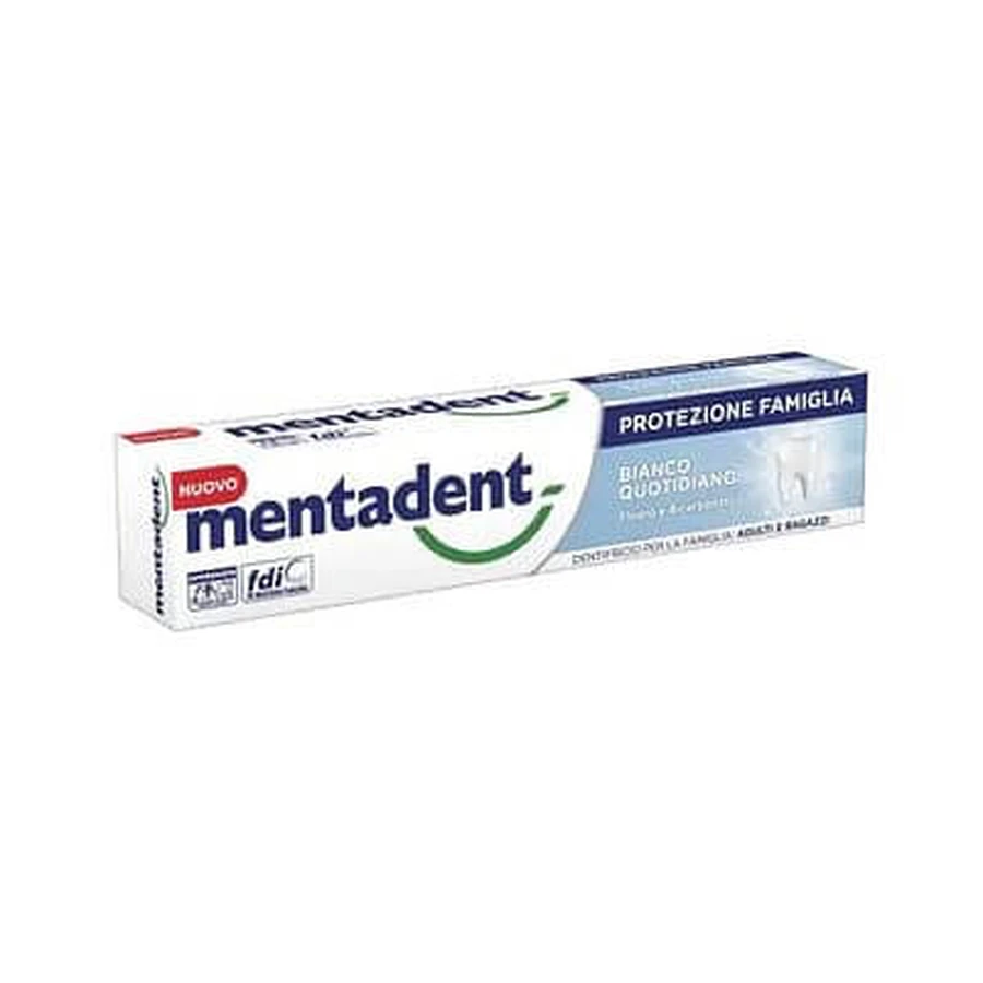 Mentadent Family Protection White Daily 75 Ml