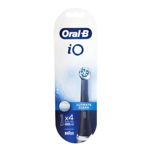 ORAL-B VERVANGINGSKOPPEN IO ULTIMATE CLEAN ZWART 4 STUKS