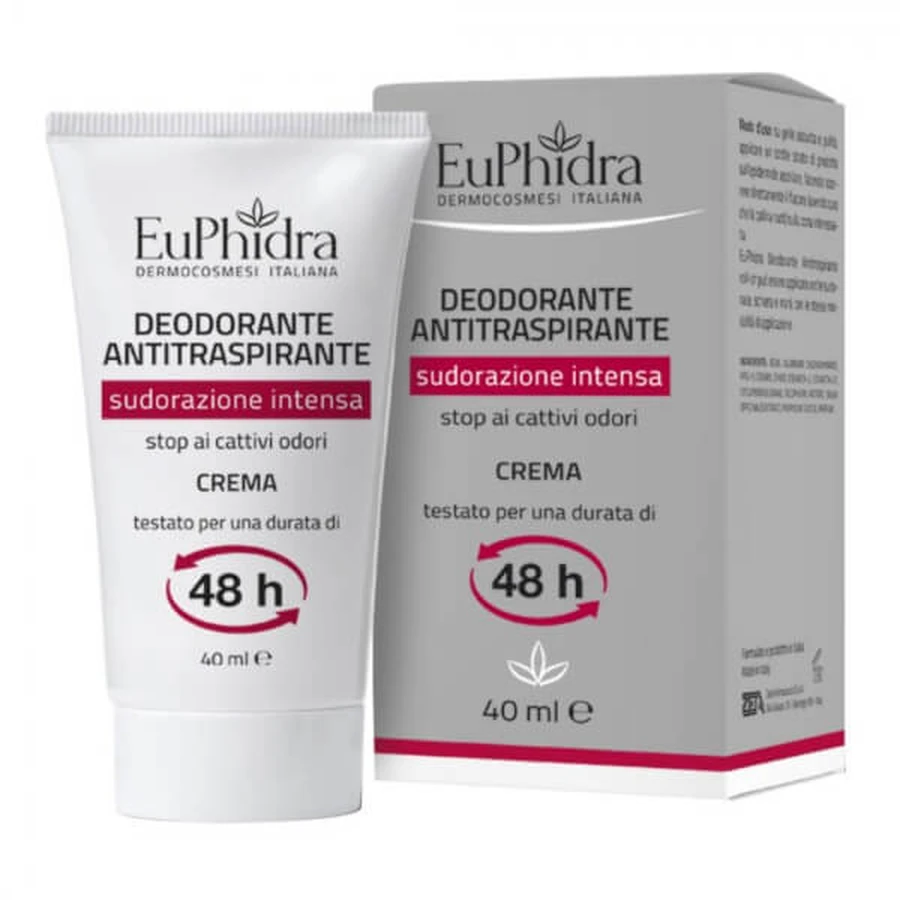 Euphidra Deodorant Antiperspirant Cream 40ml