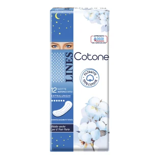LINES Cotton Anat.Dist.NTT12pcs