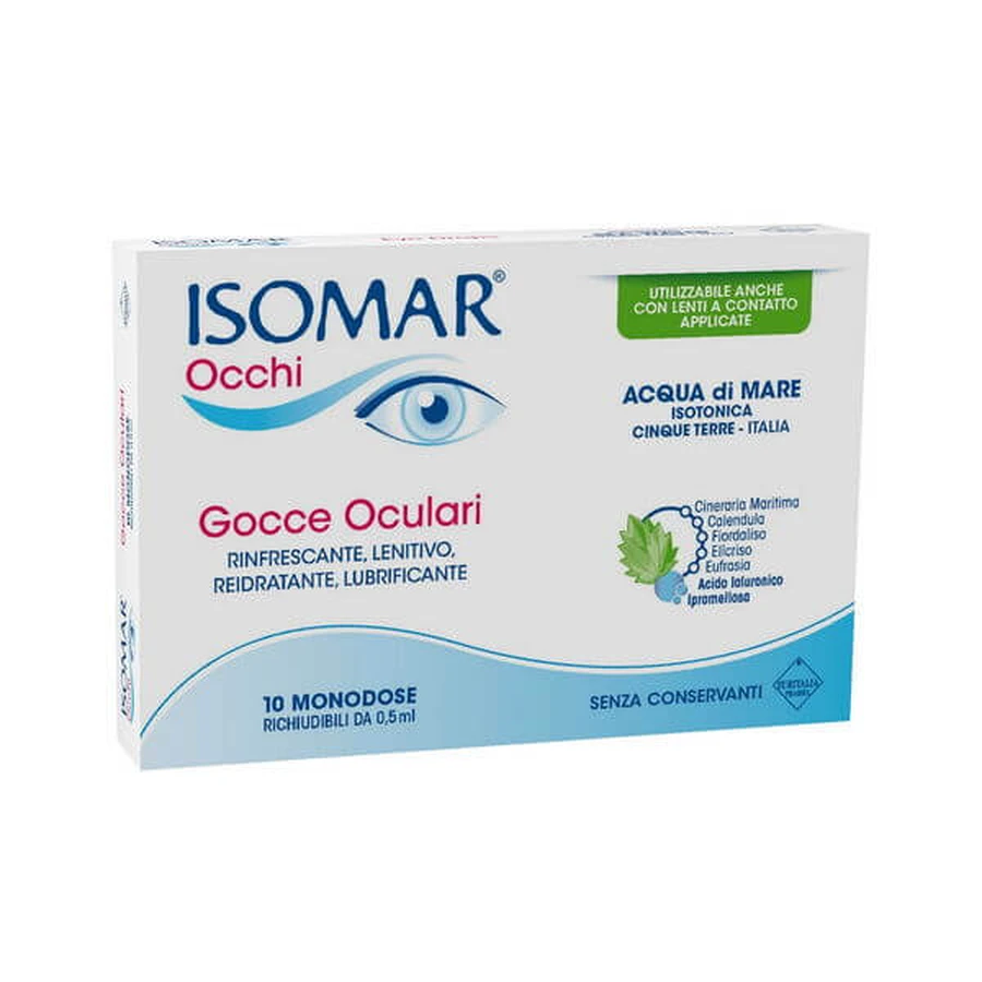 ISOMAR Eyes 10 Einzeldosis-Fläschchen 0,5 ml
