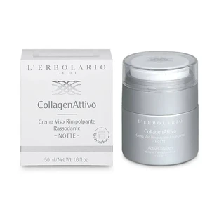 L'Erbolario CollagenAttivo - Tratamiento de Noche Tonificante y Reafirmante, 50 ml