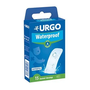 Urgo Waterproof Plaster 15 pièces assorties