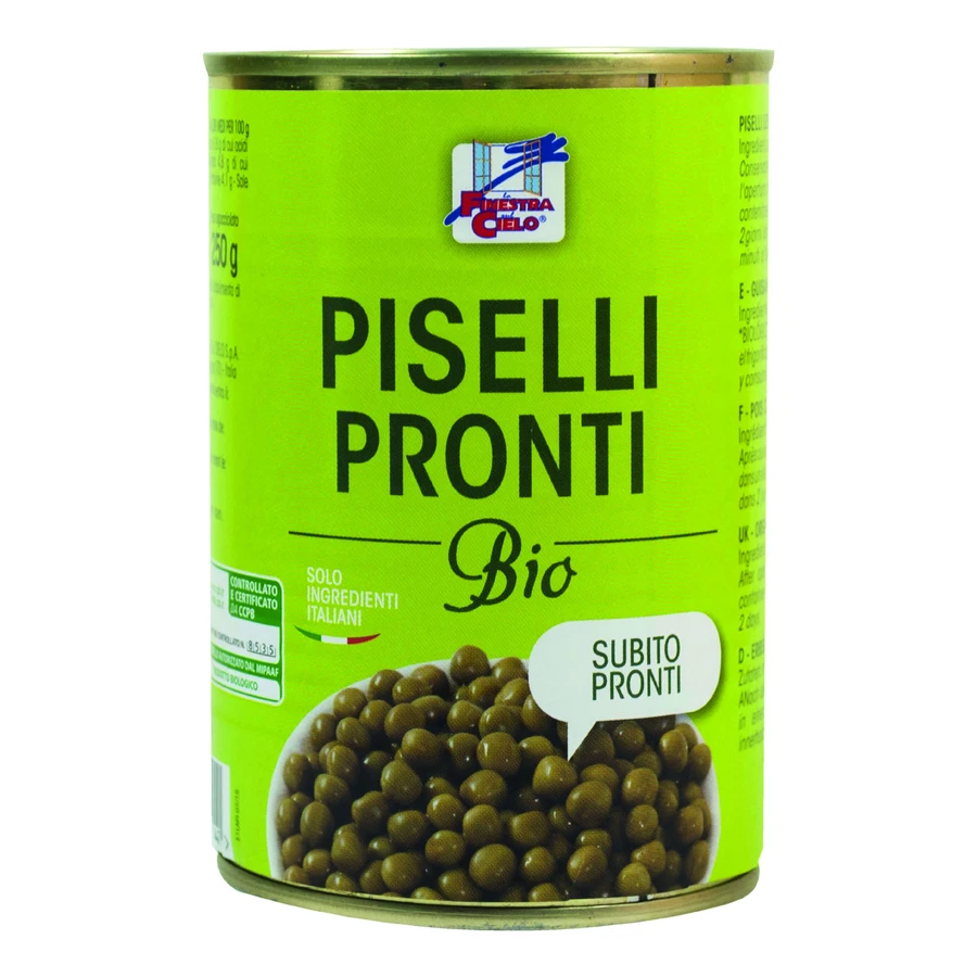 ORGANIC READY PEAS 400G