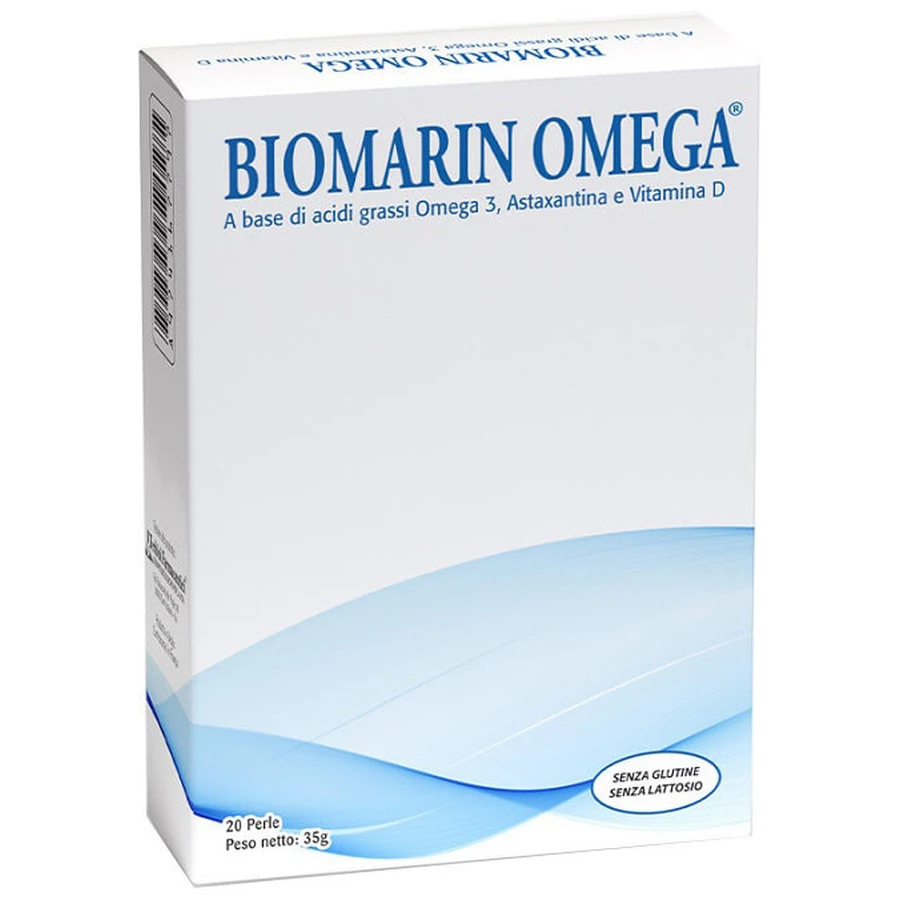 Terbiol Farmaceutici Biomarin Omega Voedingssupplement 20 Zachte Capsules