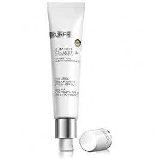 Korff été crème teintée visage 03 protection solaire spf 15