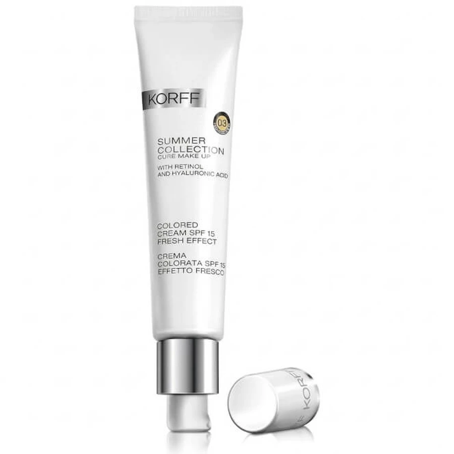 Korff summer tinted face cream 03 sun protection spf 15