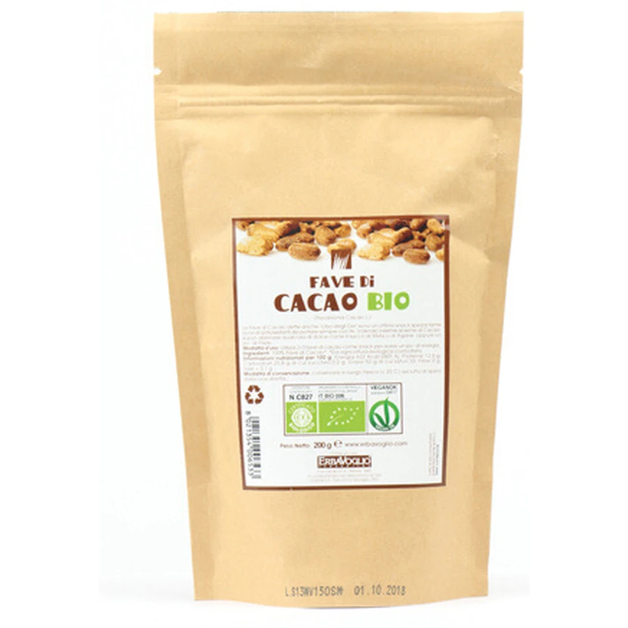 ORGANIC COCOA BEANS 200G