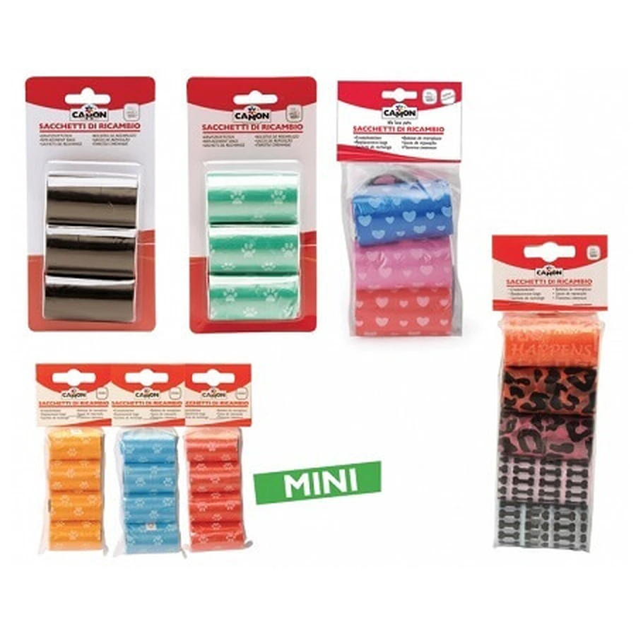 3ROT COLORED BAGS