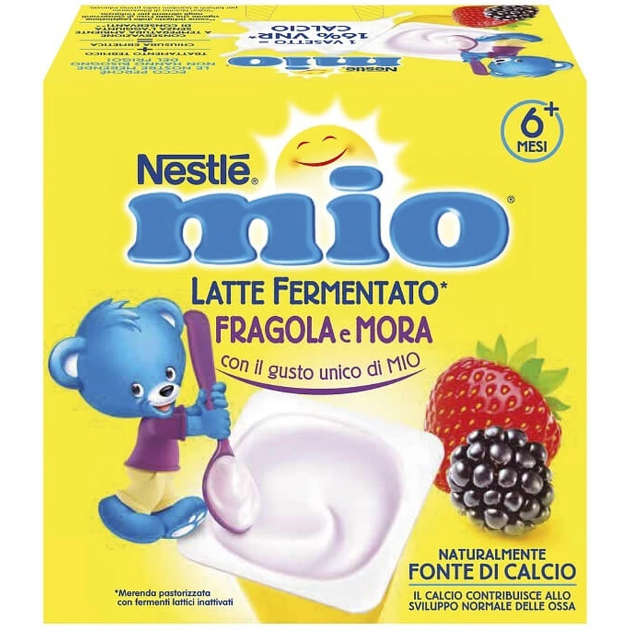 MI MERIENDA LECHE PARADA FRESA
