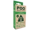 POO WASTE BAGS PLANT-BASED HYGIENE BAGS CF. (4x15) PZ MINT FRAGRANCE