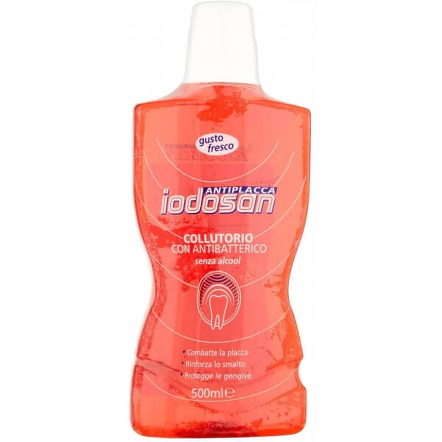 IODOSAN MOUTHWASH 500ML.WITH ALCOHOL-FREE ANTIBACTERIAL