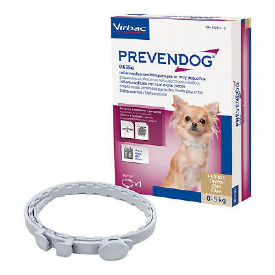 Prevendog 0-5kg Virbac 1 Collar