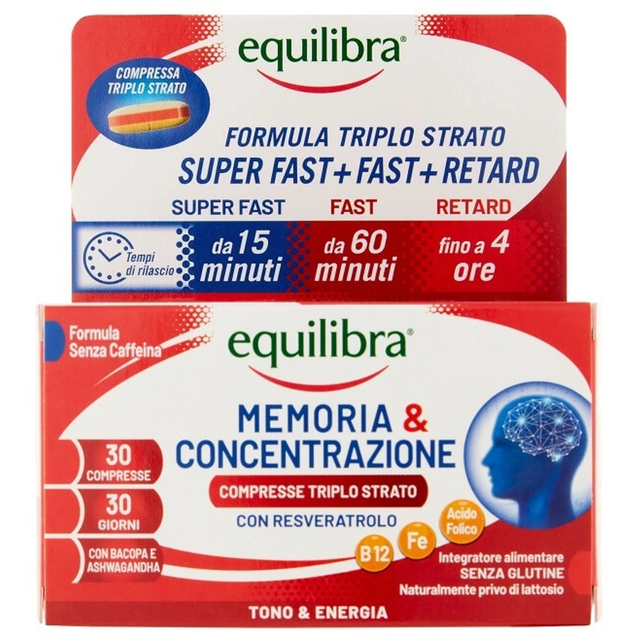 Equilibra Memory & Concentration 30 Tablets