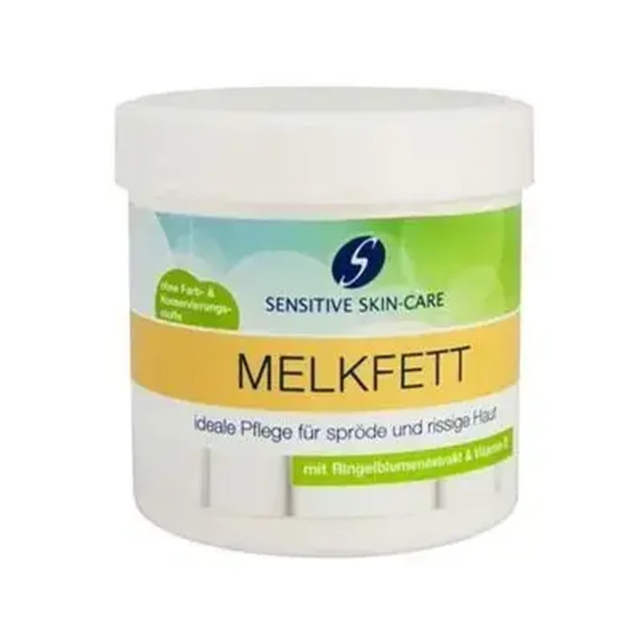 Melkfett Crema de extracto de caléndula y vitamina E, 250 ml, Schmees