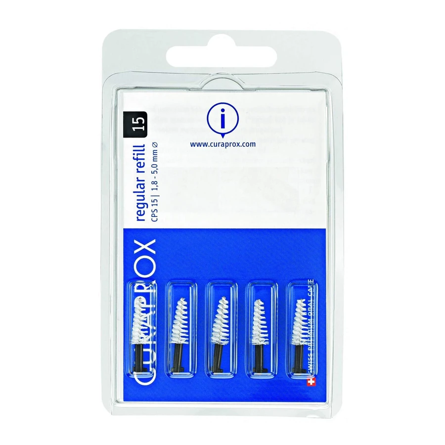 CURAPROX Scov.Reg.15 Noir 5pcs