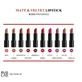 MATTEVELVET LIPPENSTIFT 37