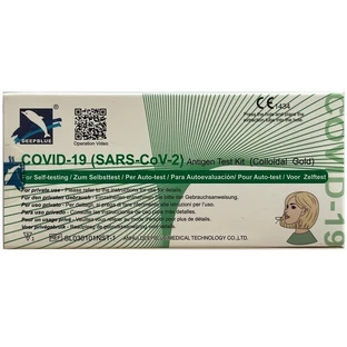 BLEU FONCÉ COVID19 AG SELFTEST