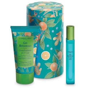 L'Erbolario box set with perfume and body cream Gin Botanicals