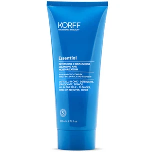 Korff lait tonique nettoyant pour le visage deux en un