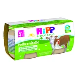 HiPP Homogenisiertes Bio-Huhn und Kalbfleisch 2x80 g