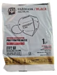 MASCARILLA FFP2 NEGRA PAR 10PCS