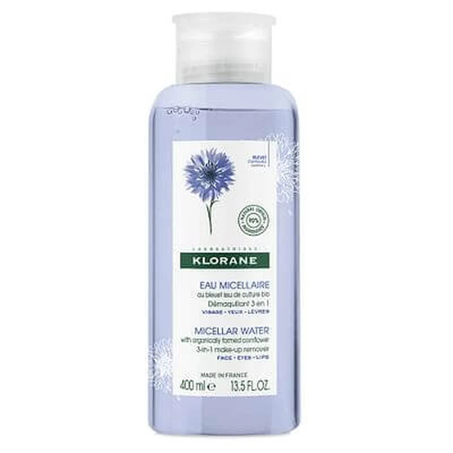 Klorane Cornflower Micellar Water Bio 400 Ml