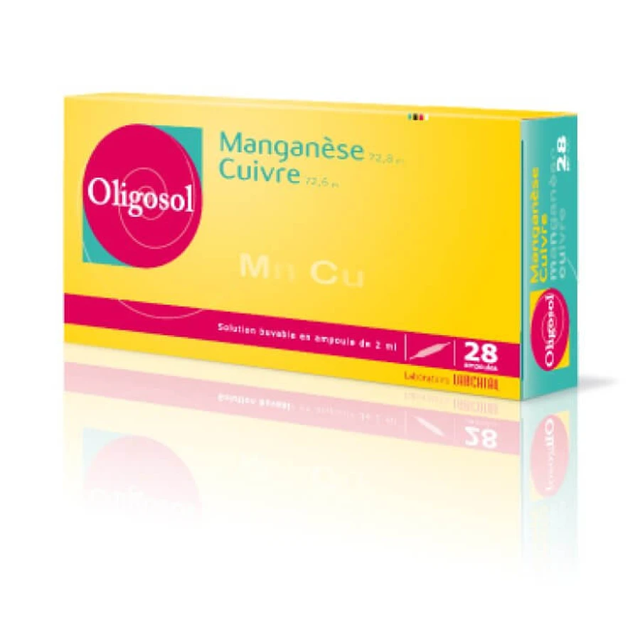 Oligosol Mangan Kupfer Labcatal Ernährung 28x2ml