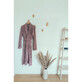 Adult Bamboo Frotir Bathrobe S Mellow Mauve