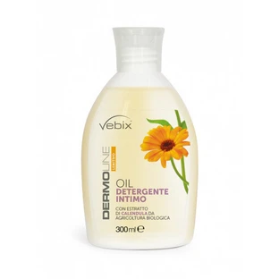 Vebix Dermoline Aceite de Caléndula Limpiador Íntimo 300 Ml