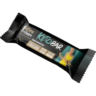 KETO Barr.Peanut&amp;Nocc.50g