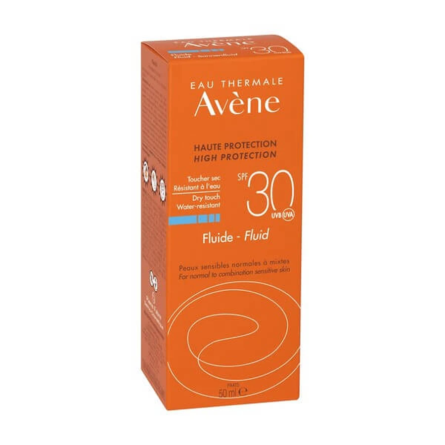 Avène Eau Thermale Sonnenschutz Fluid SPF 30 - Hoher Schutz 50 ml