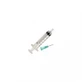 Pic injectiespuit 5 ml naald 22x0,5 midden luer lock cone