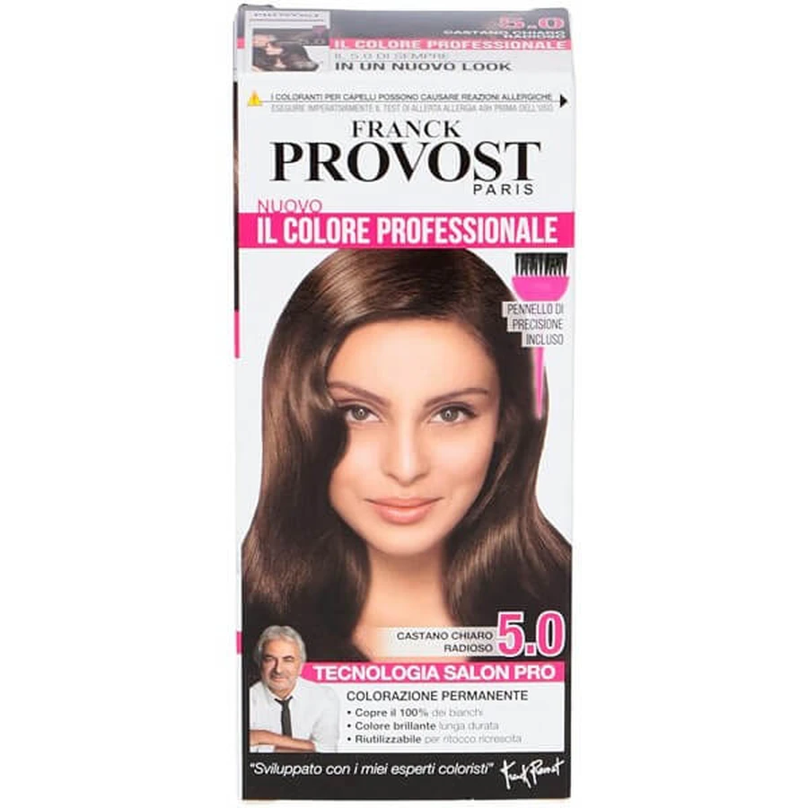 FRANK PROVOST COLORACIÓN PERMANENTE PROFESIONAL 5 CASTAÑO CLARO RADIANTE